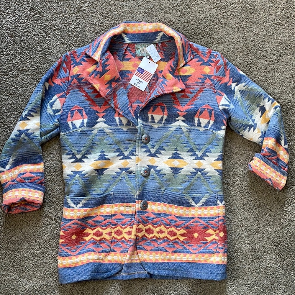 New with tags Silverado Aztec blazer/jacket